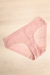 Larvik Blush Lace Underwear | La petite garçonne flat view