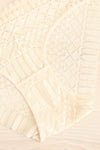 Larvik Ivory Lace Bikini Underwear | La petite garçonne flat close-up