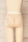 Larvik Taupe Lace Underwear | La petite garçonne back view