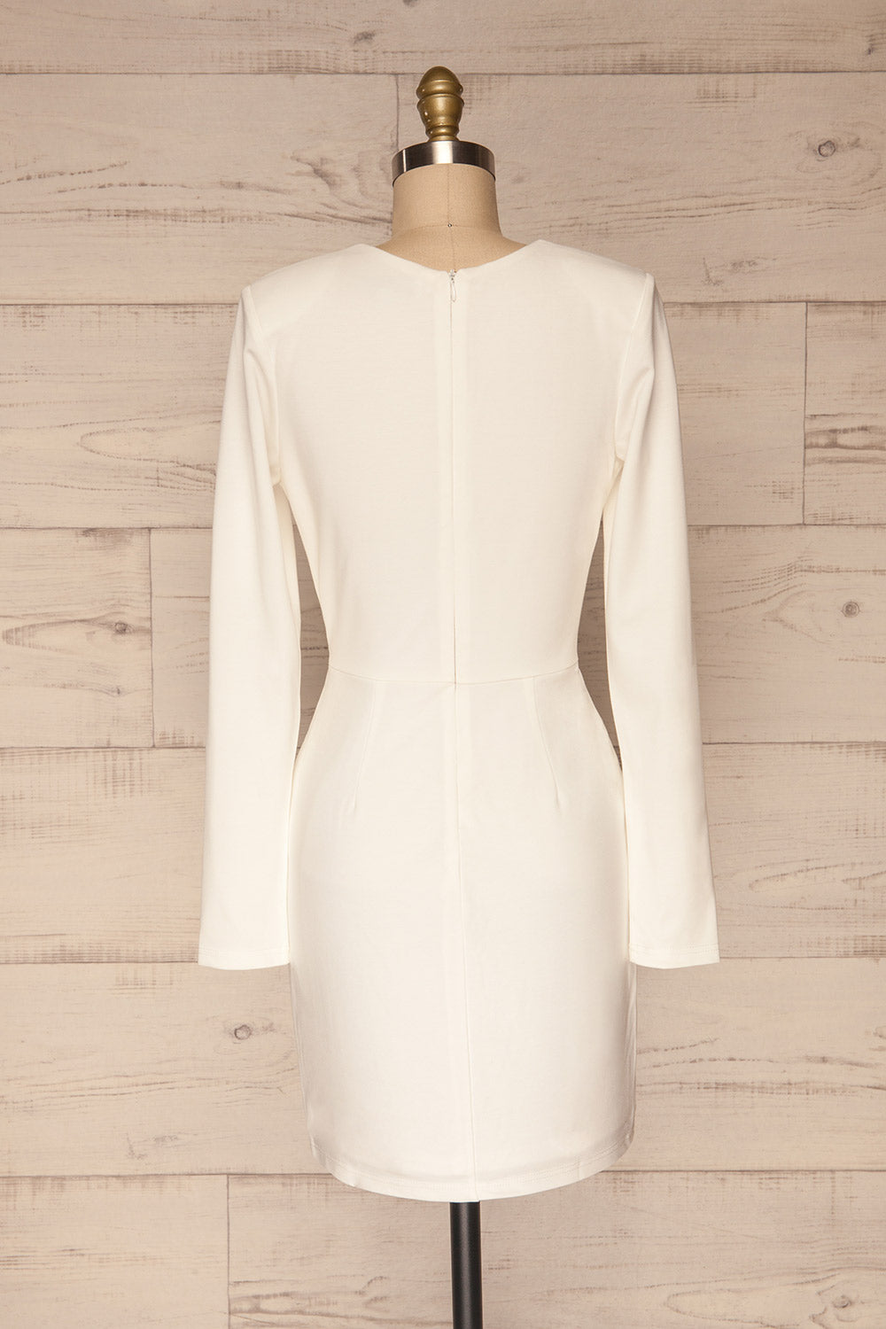 Laurine White Party Dress | Robe Blanche | La Petite Garçonne back view 