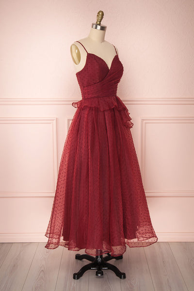 Lauvia Borgogna | Burgundy Maxi Dress