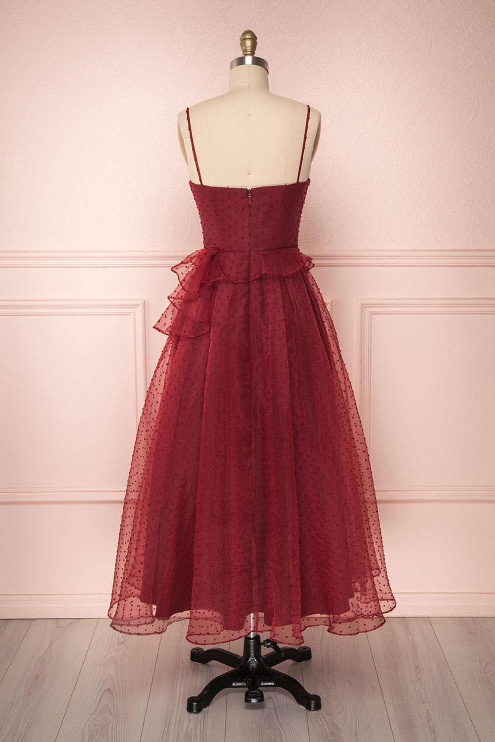 Lauvia Borgogna | Burgundy Maxi Dress