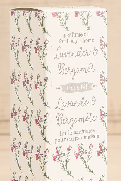 Lavender & Bergamot Perfume Oil | Maison garçonne box close-up