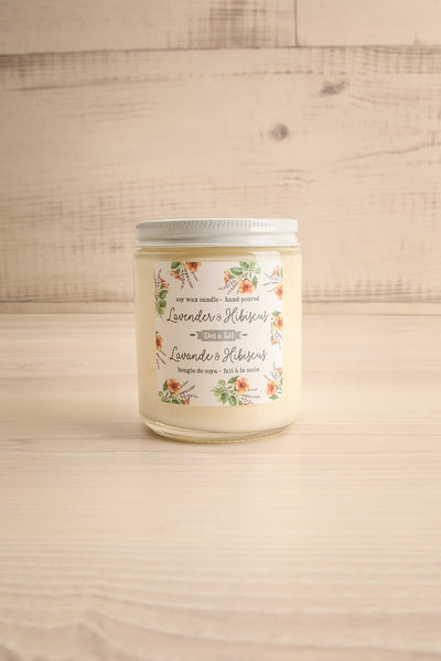 Lavender and Hibiscus Candle | La petite garçonne