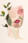 Leaves Watercolour Portrait | La Petite Garçonne Chpt. 2 2