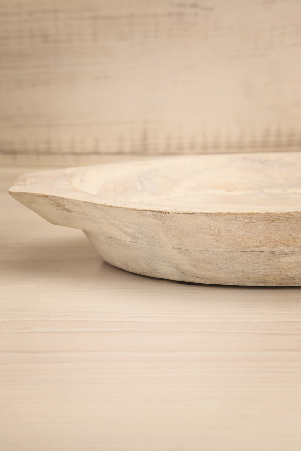 Legnano White Wooden Dough Bowl | Maison Garçonne details