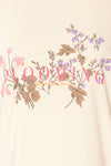 Leipzig Blooming Flowers T-Shirt | La petite garçonne  close-up
