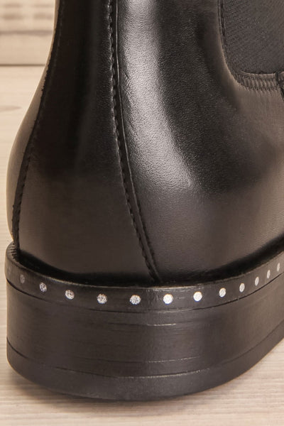Lemonnier Black Leather  Ankle Boots | La Petite Garçonne Chpt. 2 10