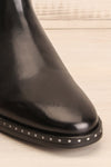 Lemonnier Black Leather  Ankle Boots | La Petite Garçonne Chpt. 2 3