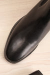 Lemonnier Black Leather  Ankle Boots | La Petite Garçonne Chpt. 2 11