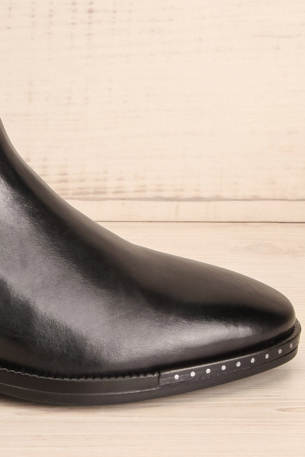 Lemonnier Black Leather  Ankle Boots | La Petite Garçonne Chpt. 2 7