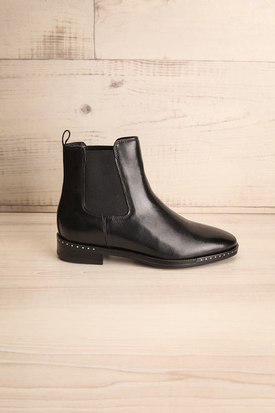 Lemonnier Black Leather  Ankle Boots | La Petite Garçonne Chpt. 2 5