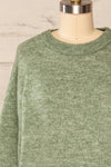 Lenes Sage | Melange Knit Sweater