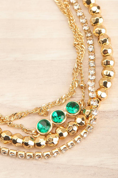 Lenuta Golden Bracelet Set | La petite garçonne close-up