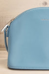 Leona Bleu Matt & Nat Crossbody Bag | La petite garçonne front close-up