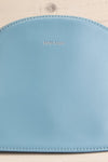 Leona Bleu Matt & Nat Crossbody Bag | La petite garçonne logo close-up