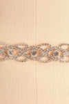 Leslie Gold Crystal Belt | Boudoir 1861 close-up