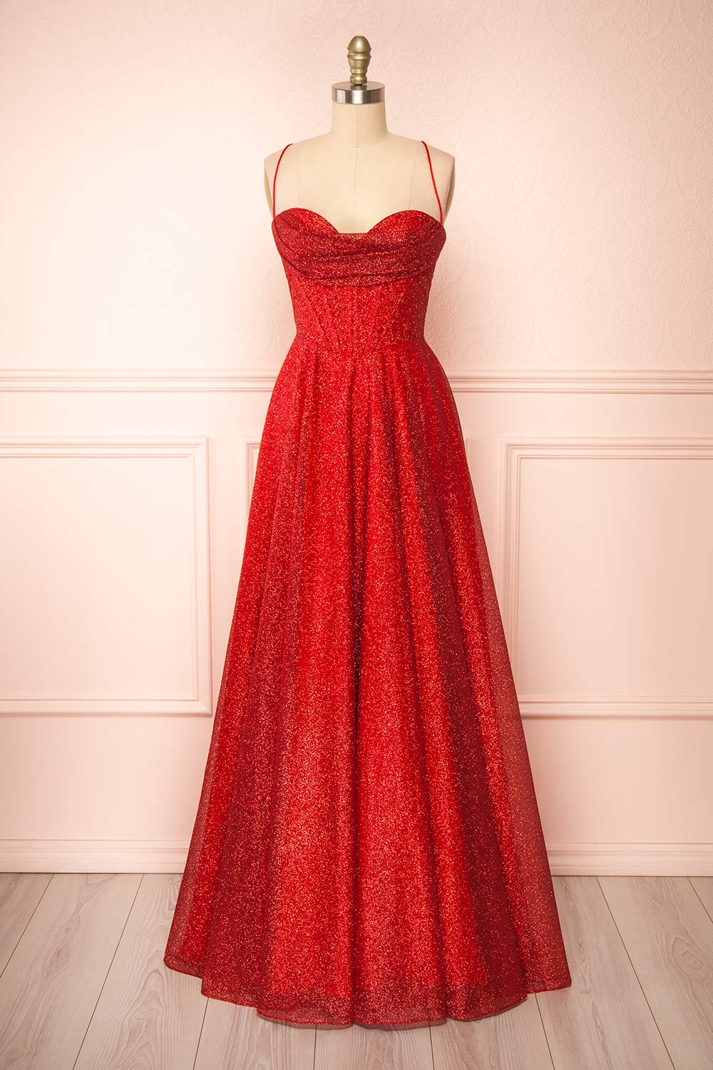 Beautiful red long dresses best sale