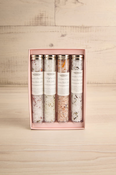 Library of Bath Salts Gift Set of 4 Fragrances | La petite garçonne