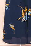 Lili-Jade Floral Midi Dress with Slit | Boutique 1861 bottom