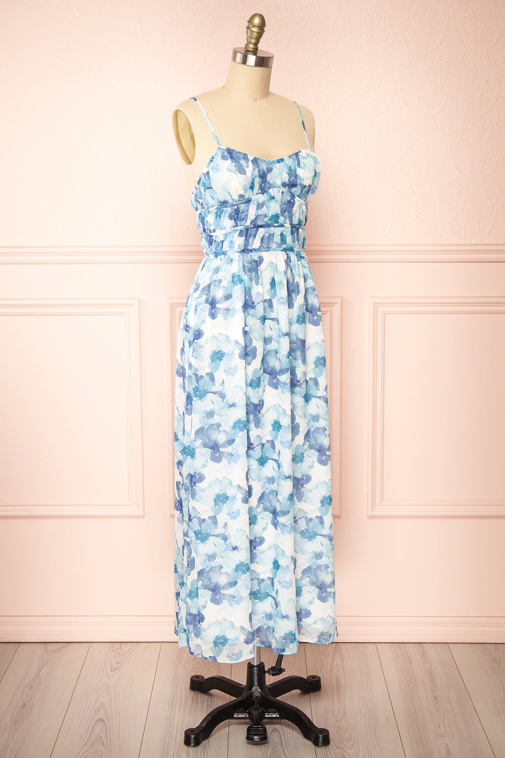 Lilo Floral Midi Dress | Boutique 1861 front side 