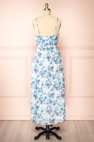 Lilo Floral Midi Dress | Boutique 1861 back view