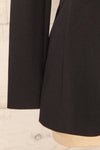 Linkoping Black | Blazer w/ Side Cut-Outs | La petite garçonne sleeve