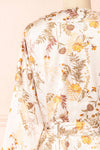 Linnea Short Floral Kimono | Boutique 1861 back close-up