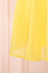 Lio Yellow | Robe Courte Jaune