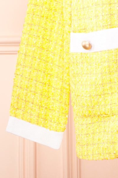 Lisane Shimmery Tweed Blazer | Boutique 1861 bottom