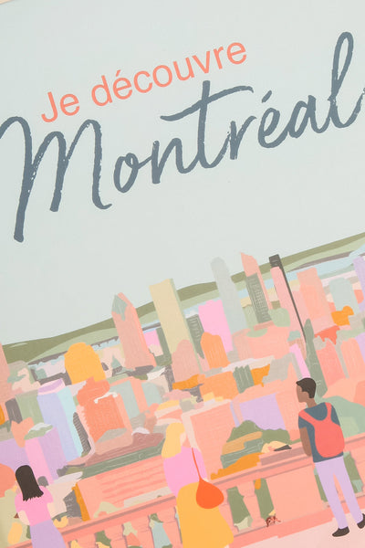 Je Découvre Montréal Illustrated Book | Maison garçonne close-up