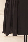 Logrogne Short Black Pleated Blazer Dress | La petite garçonne bottom