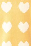 Loida Cardigan à Col Chemise et Motif de Coeurs | Boutique 1861 texture
