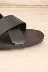Loreno Black Slip-On Sandals | La Petite Garçonne Chpt. 2 7