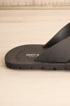 Loreno Black Slip-On Sandals | La Petite Garçonne Chpt. 2 6