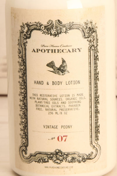 Lotion Vintage Peony - Perfumed cream body lotion