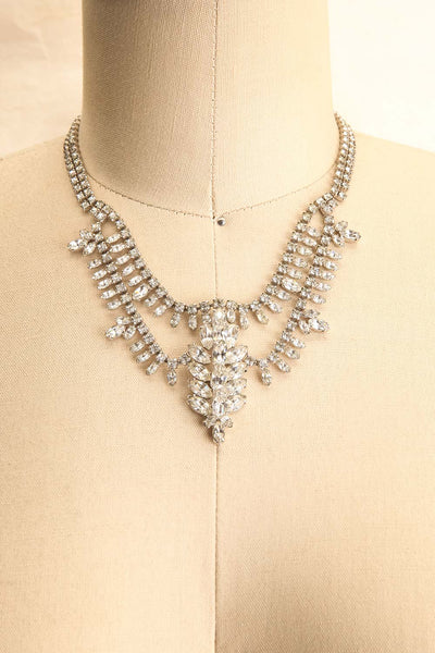 Louise d'Aumont~ Vintager Crystals Choker Necklace | Boudoir 1861 1