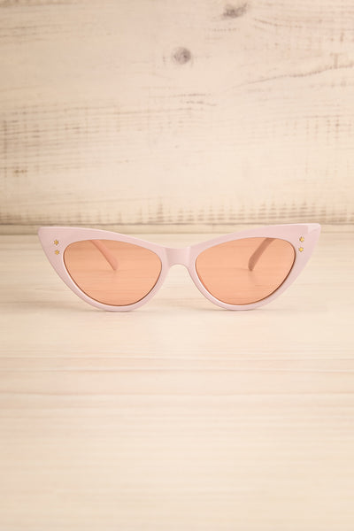 Lutin Beige Cat-Eye Sunglasses | La Petite Garçonne 1
