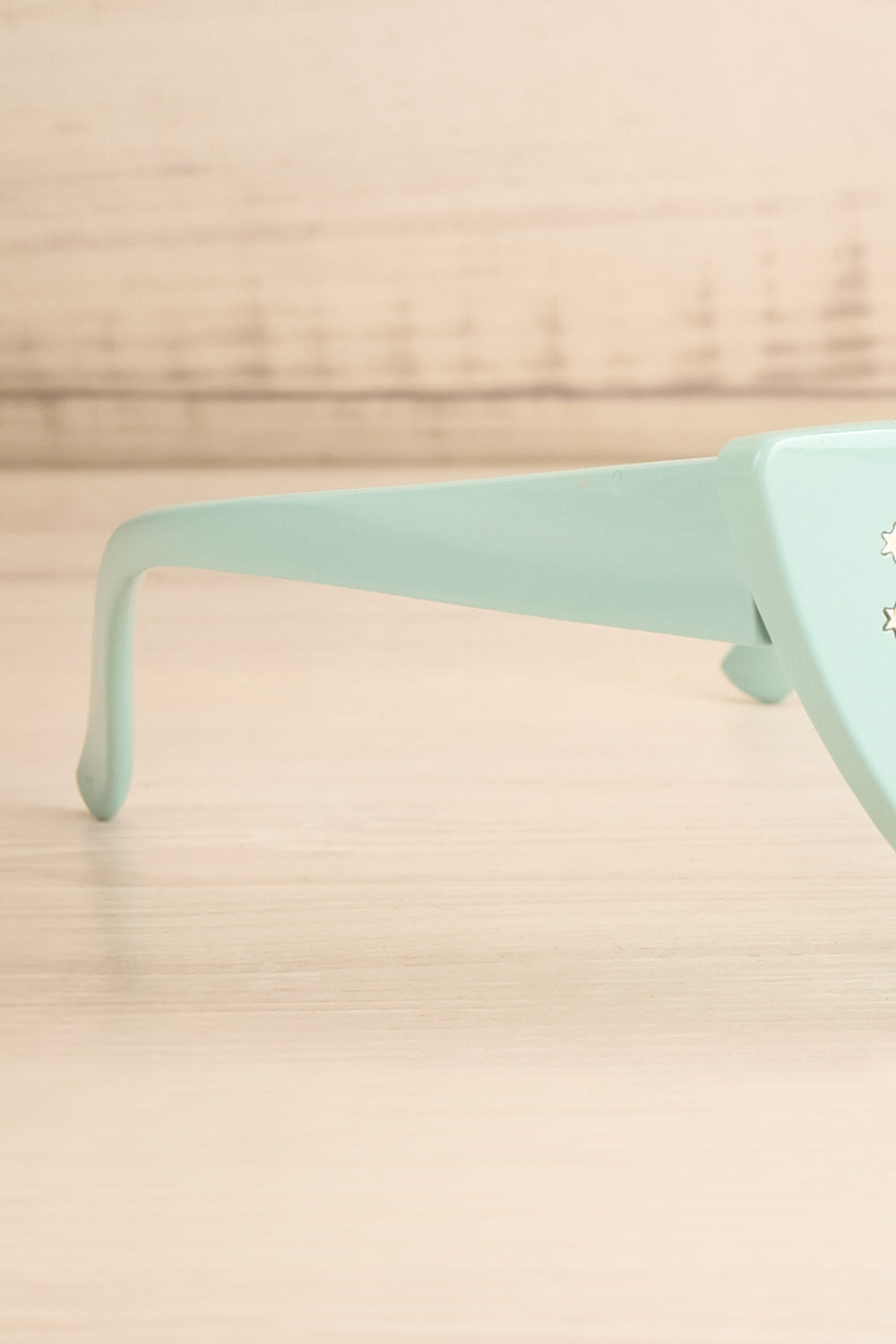 Lutin Vert Mint Green Cat-Eye Sunglasses | La Petite Garçonne 4