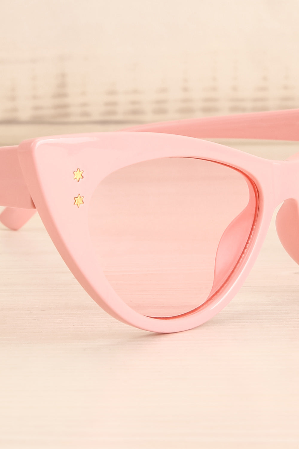 Lutin Rose Light Pink Cat-Eye Sunglasses | La Petite Garçonne 2