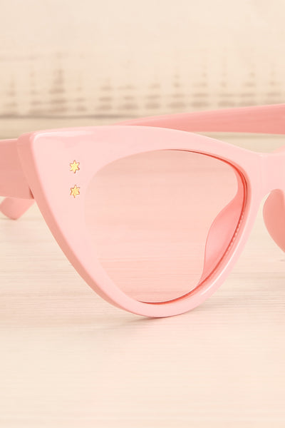 Lutin Rose Light Pink Cat-Eye Sunglasses | La Petite Garçonne 2