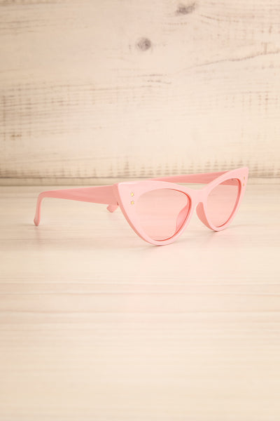 Lutin Rose Light Pink Cat-Eye Sunglasses | La Petite Garçonne 3