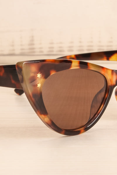 Lutin Tortoise Shell Cat-Eye Sunglasses | La Petite Garçonne 2