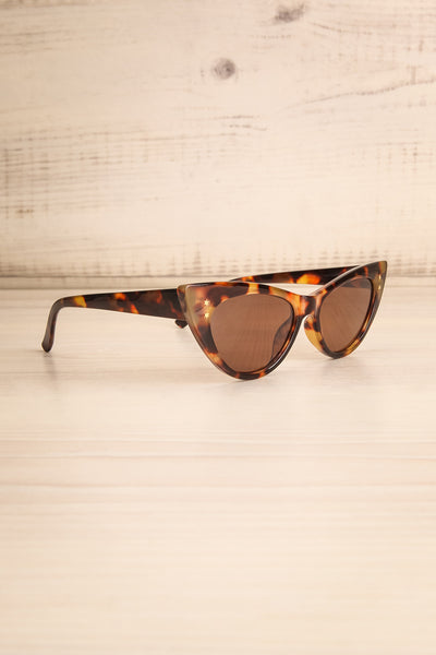 Lutin Tortoise Shell Cat-Eye Sunglasses | La Petite Garçonne 3