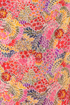Lynehea Colorful Floral Wrap Midi Skirt | Boutique 1861 fabric