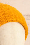 Maat Soleil Yellow Knit Tuque with Pompom | La Petite Garçonne 5