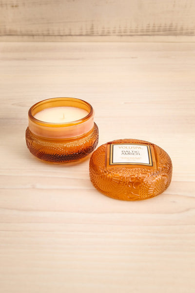 Macaron Candle Baltic Amber | Voluspa | Boutique 1861 open