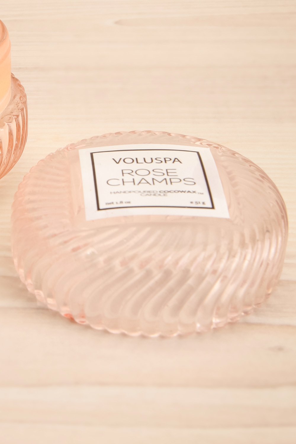 Macaron Candle Rose Champs | Voluspa | Boutique 1861 top 