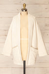 Madrid Ivory Kimono Jacket | La petite garçonne front view