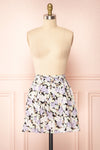 Maelia Floral Short Skirt with Fabric Belt | Boutique 1861 front view